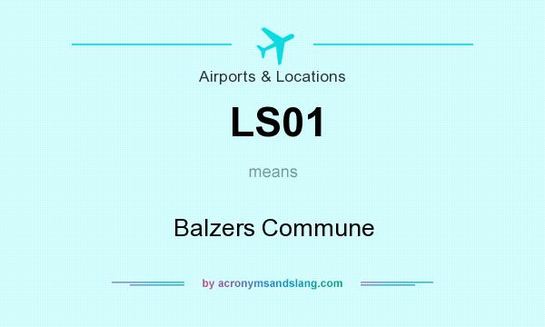 What does LS01 mean? It stands for Balzers Commune
