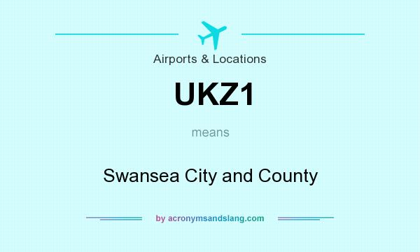What does UKZ1 mean? It stands for Swansea City and County