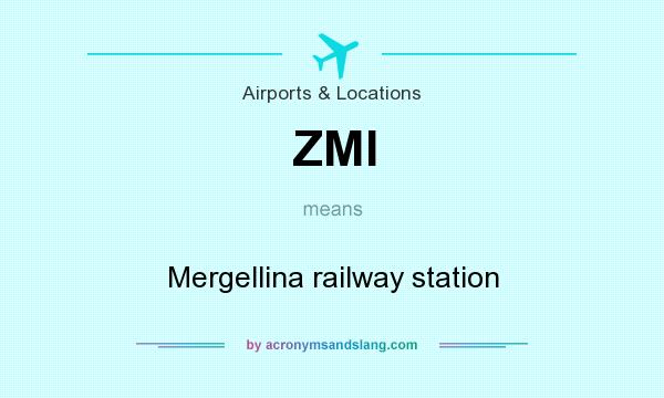 What does ZMI mean? It stands for Mergellina railway station