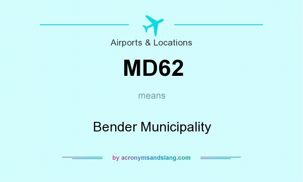 What does MD62 mean? It stands for Bender Municipality