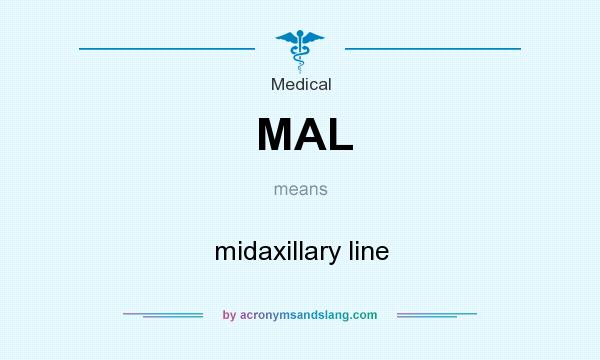 What does MAL mean? It stands for midaxillary line