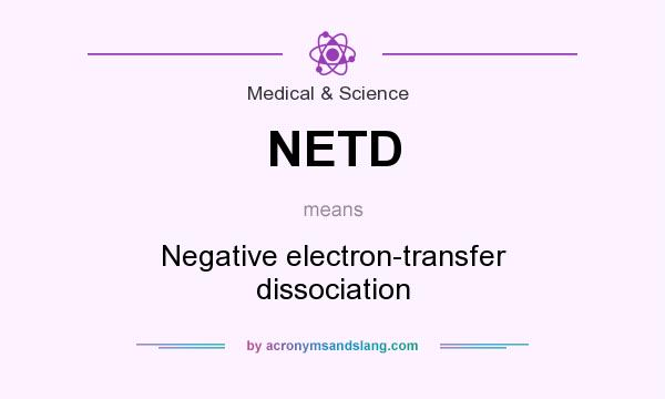 What does NETD mean? It stands for Negative electron-transfer dissociation
