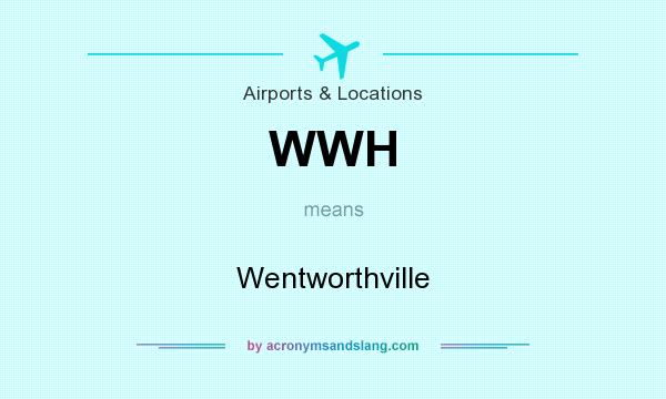 What does WWH mean? It stands for Wentworthville
