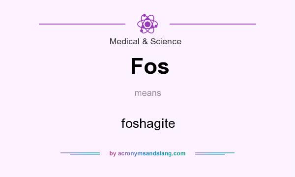 What does Fos mean? It stands for foshagite