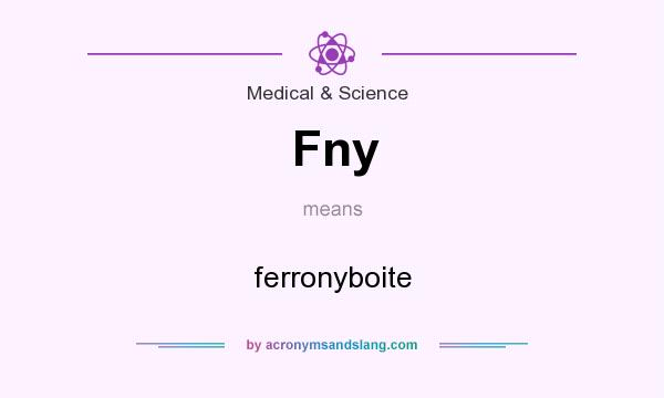 What does Fny mean? It stands for ferronyboite