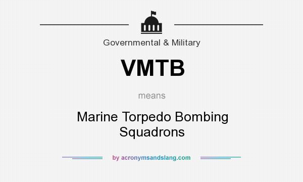 What does VMTB mean? It stands for Marine Torpedo Bombing Squadrons