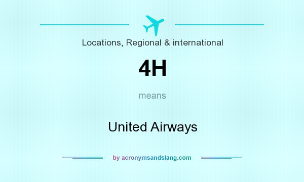 What does 4H mean? It stands for United Airways