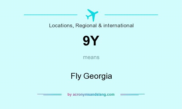 What does 9Y mean? It stands for Fly Georgia
