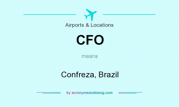 What does CFO mean? It stands for Confreza, Brazil