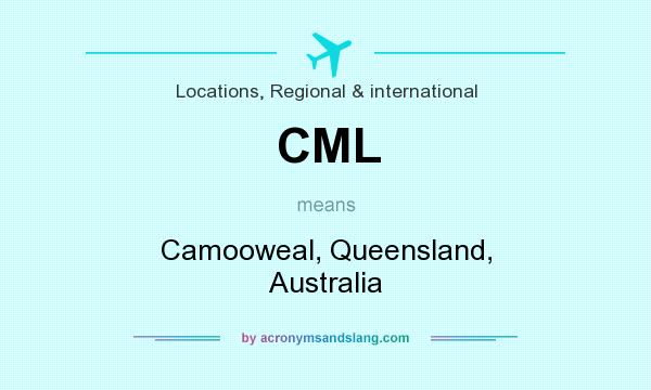 What does CML mean? It stands for Camooweal, Queensland, Australia