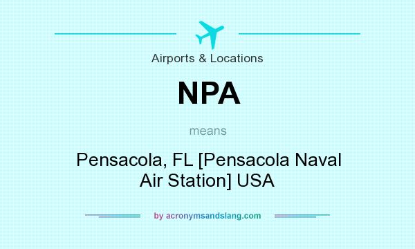What does NPA mean? It stands for Pensacola, FL [Pensacola Naval Air Station] USA