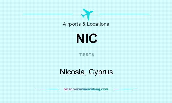 What does NIC mean? It stands for Nicosia, Cyprus