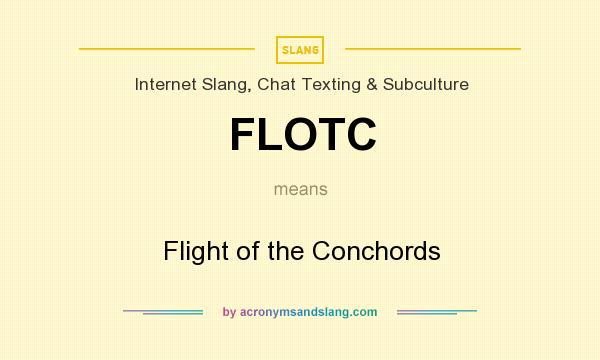 What does FLOTC mean? It stands for Flight of the Conchords