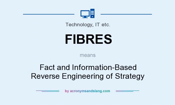 What does FIBRES mean? It stands for Fact and Information-Based Reverse Engineering of Strategy