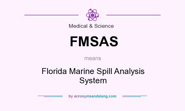 What does FMSAS mean? It stands for Florida Marine Spill Analysis System