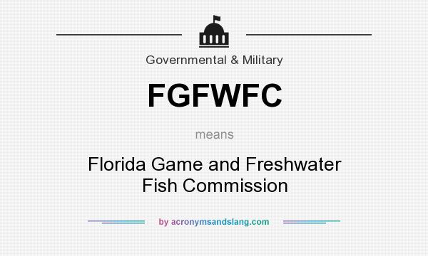 What does FGFWFC mean? It stands for Florida Game and Freshwater Fish Commission