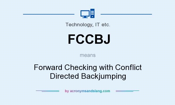 What does FCCBJ mean? It stands for Forward Checking with Conflict Directed Backjumping