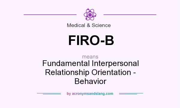 What does FIRO-B mean? It stands for Fundamental Interpersonal Relationship Orientation - Behavior