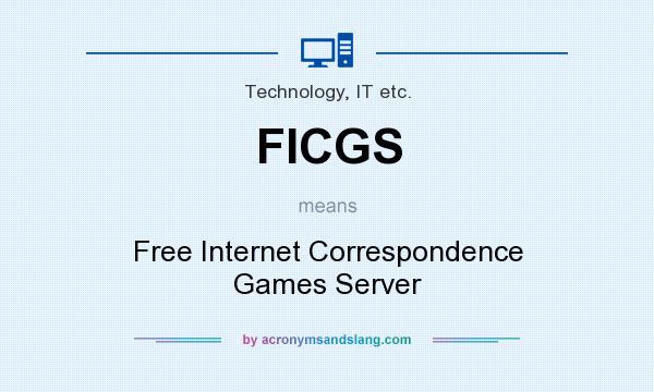 What does FICGS mean? It stands for Free Internet Correspondence Games Server