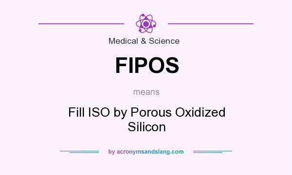 What does FIPOS mean? It stands for Fill ISO by Porous Oxidized Silicon