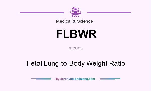 What does FLBWR mean? It stands for Fetal Lung-to-Body Weight Ratio