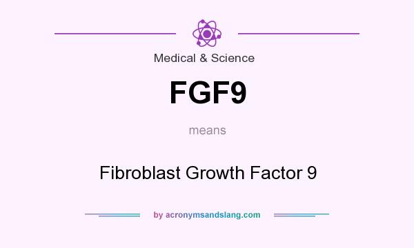 What does FGF9 mean? It stands for Fibroblast Growth Factor 9