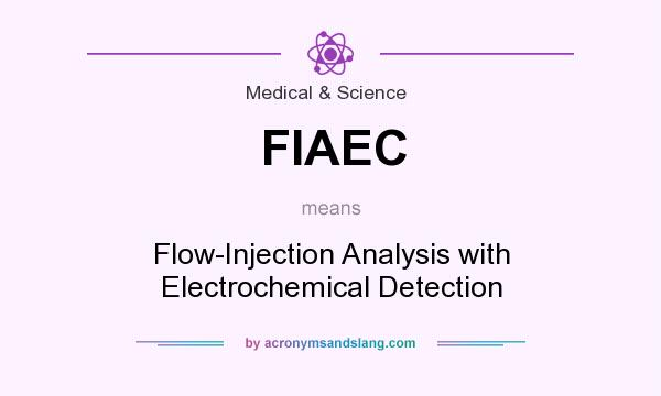 What does FIAEC mean? It stands for Flow-Injection Analysis with Electrochemical Detection