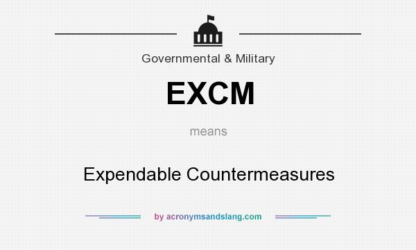 What does EXCM mean? It stands for Expendable Countermeasures