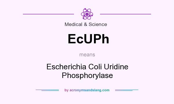 What does EcUPh mean? It stands for Escherichia Coli Uridine Phosphorylase