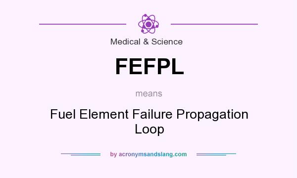 What does FEFPL mean? It stands for Fuel Element Failure Propagation Loop