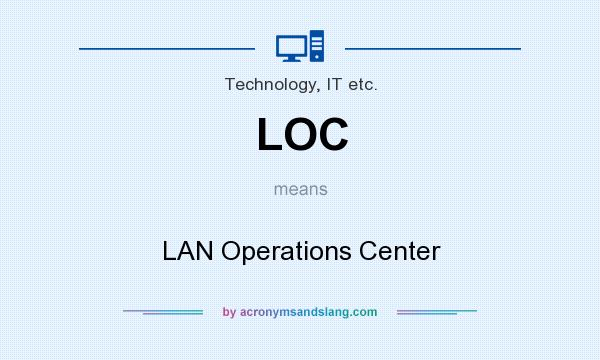 What does LOC mean? It stands for LAN Operations Center