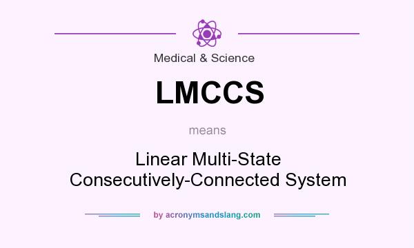 What does LMCCS mean? It stands for Linear Multi-State Consecutively-Connected System