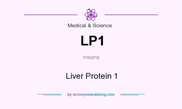 What does LP1 mean? It stands for Liver Protein 1