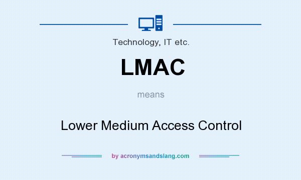 What does LMAC mean? It stands for Lower Medium Access Control