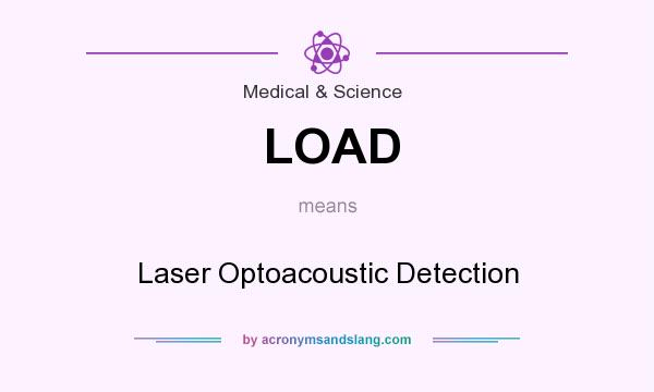 What does LOAD mean? It stands for Laser Optoacoustic Detection