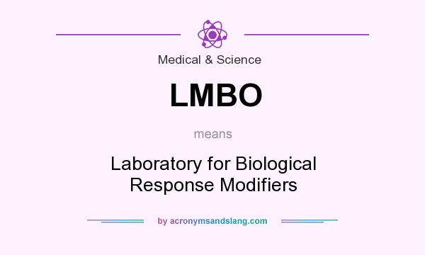 What does LMBO mean? It stands for Laboratory for Biological Response Modifiers