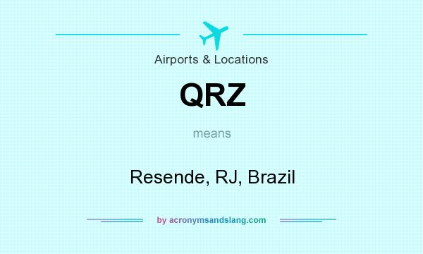 What does QRZ mean? It stands for Resende, RJ, Brazil