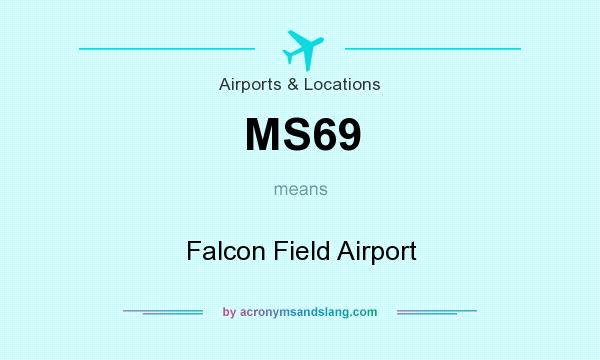 What does MS69 mean? It stands for Falcon Field Airport
