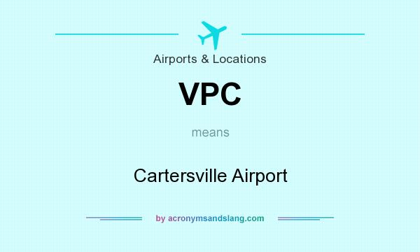 What does VPC mean? It stands for Cartersville Airport