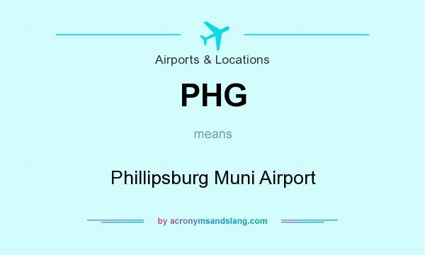 What does PHG mean? It stands for Phillipsburg Muni Airport