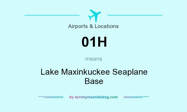 What does 01H mean? It stands for Lake Maxinkuckee Seaplane Base