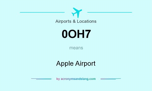 What does 0OH7 mean? It stands for Apple Airport