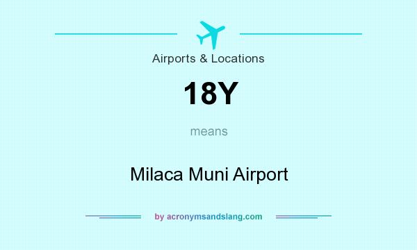 What does 18Y mean? It stands for Milaca Muni Airport