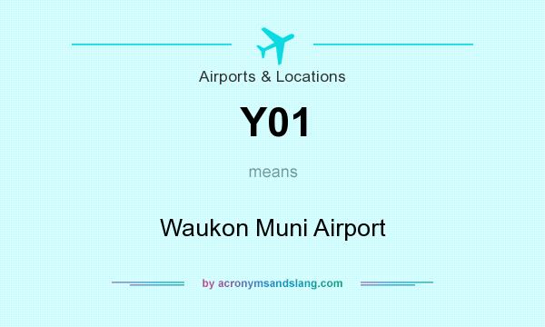 What does Y01 mean? It stands for Waukon Muni Airport
