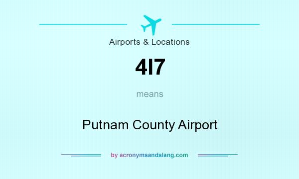 What does 4I7 mean? It stands for Putnam County Airport