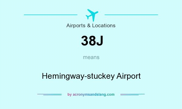 What does 38J mean? It stands for Hemingway-stuckey Airport