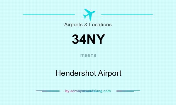 What does 34NY mean? It stands for Hendershot Airport