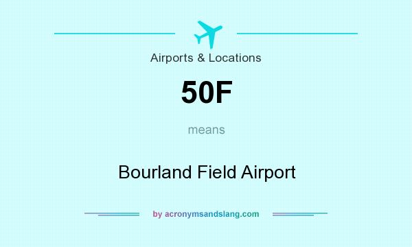 What does 50F mean? It stands for Bourland Field Airport