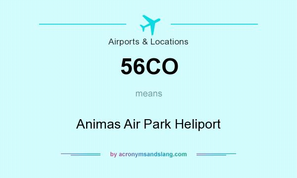 What does 56CO mean? It stands for Animas Air Park Heliport