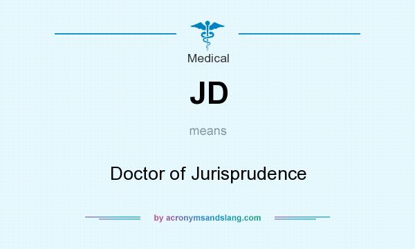 What does JD mean? It stands for Doctor of Jurisprudence